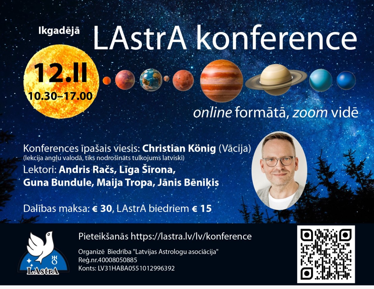 Latvijas Astrologu asociācijas konference 2022